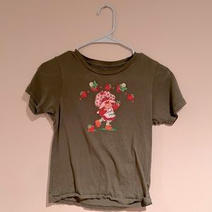 Pacsun Strawberry Shortcake Crop Top